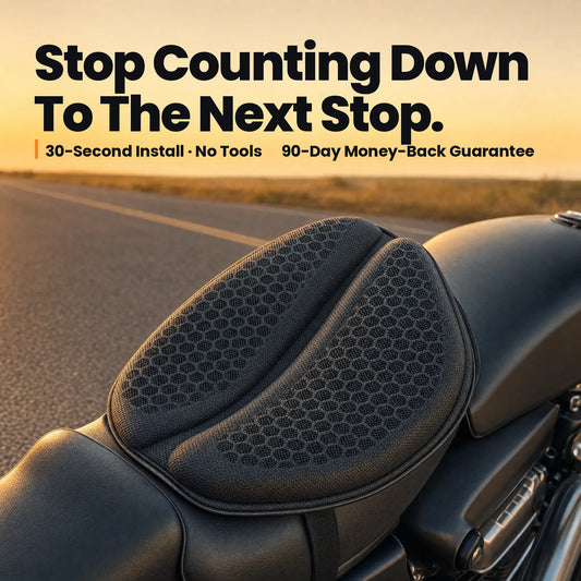 Brantworth gel rider cushion — Stop Counting Down To The Next Stop.